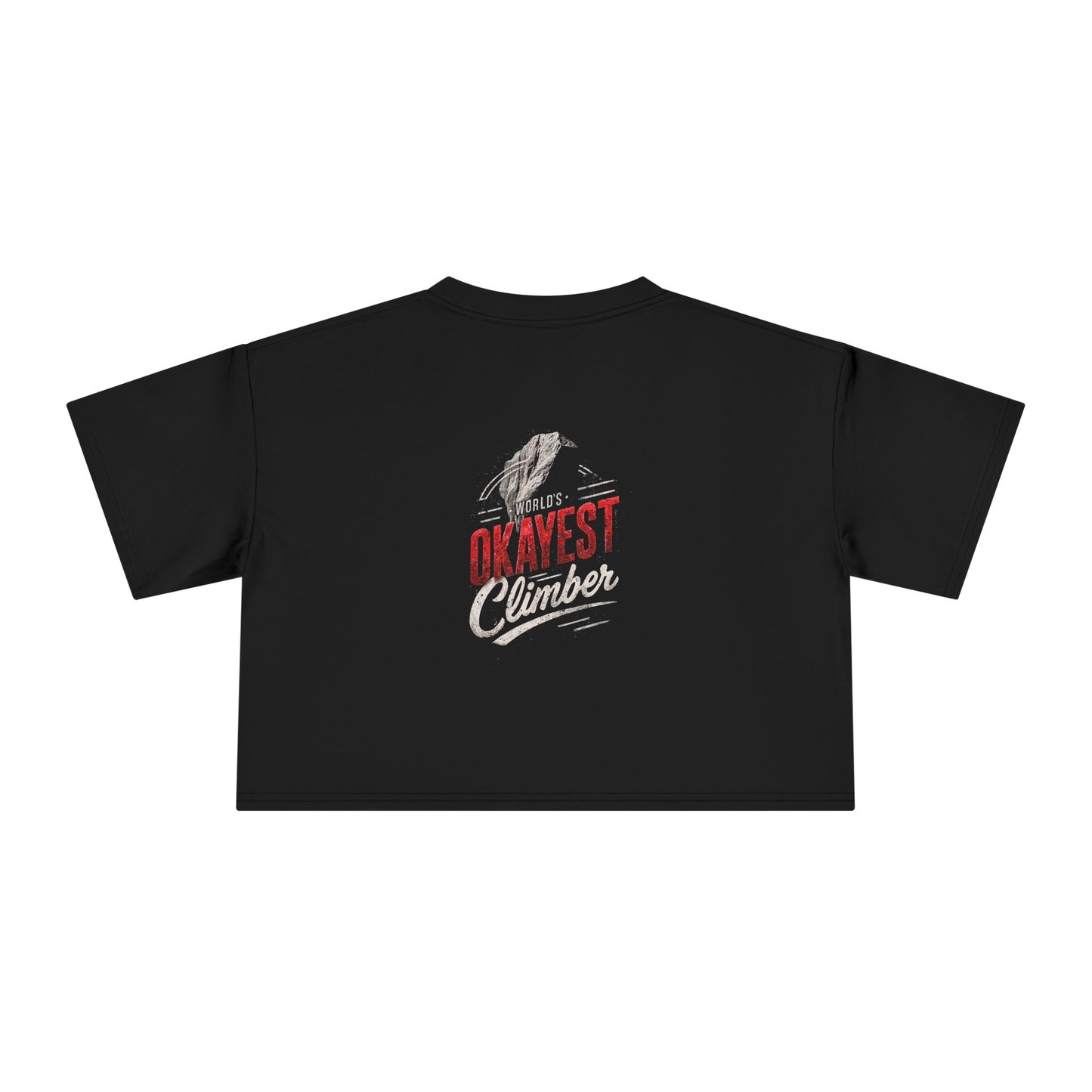World's Okayest Climber V2 | Combed Cotton Crop Top