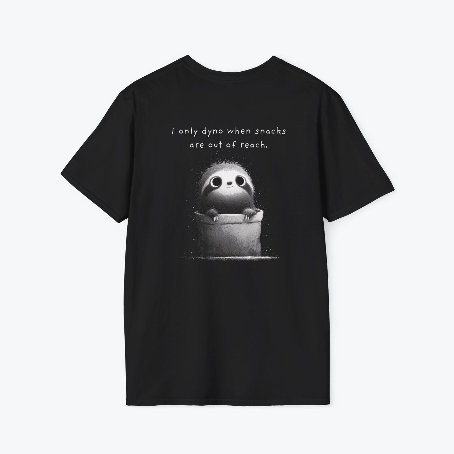 Terry the sloth | Premium Ringspun Climbing Tee