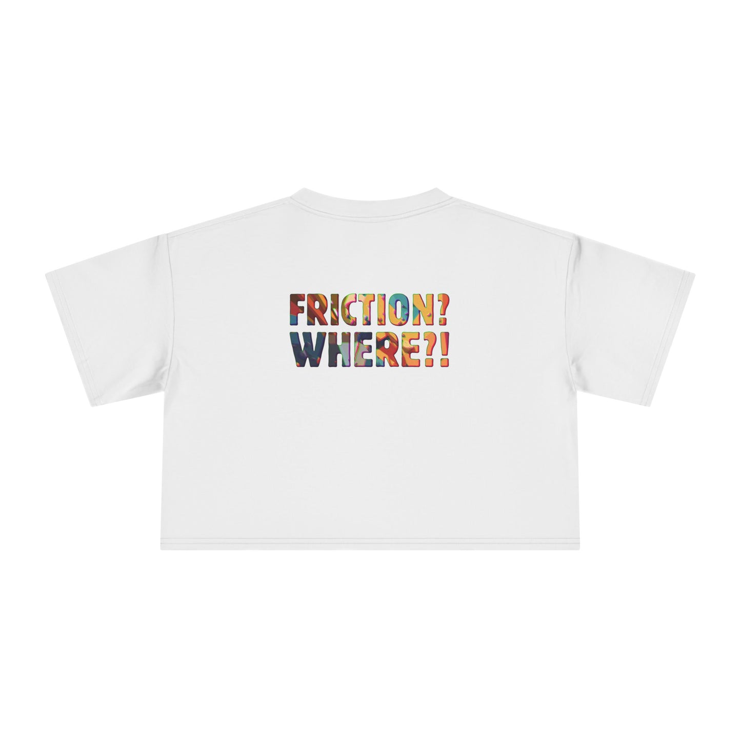 Friction? Where?! | Combed Cotton Crop Top