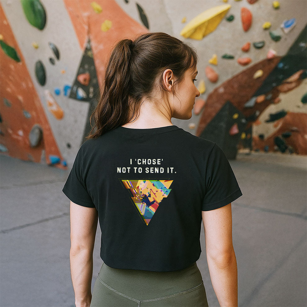 I 'chose' not to send it | Combed Cotton Crop Top