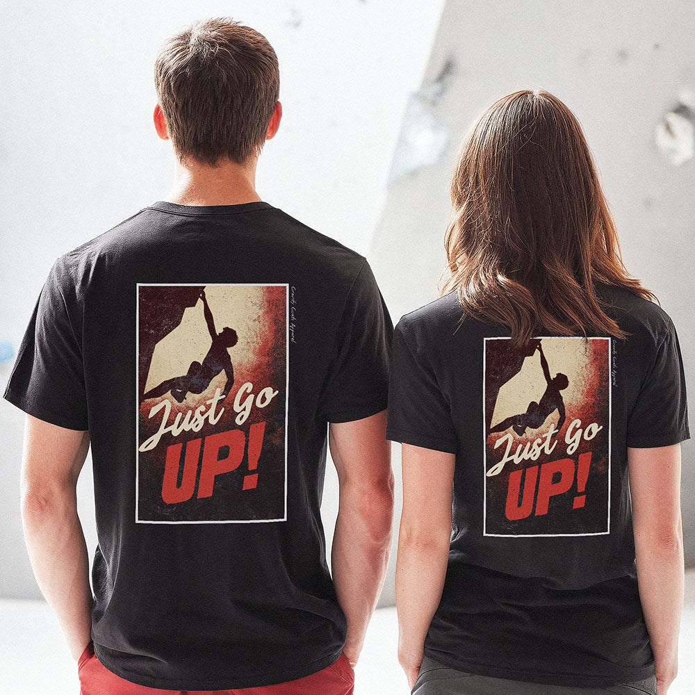 Just go up!