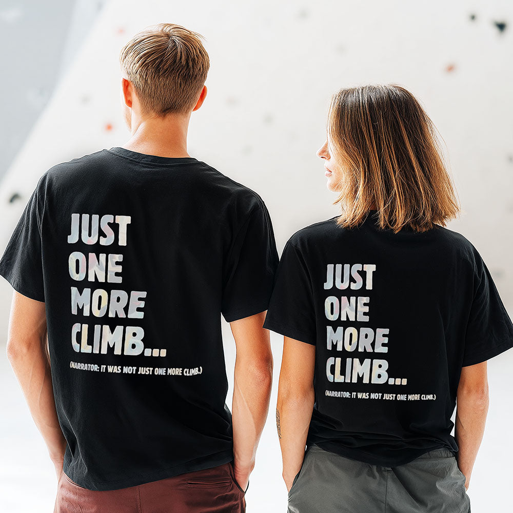 Just one more climb...