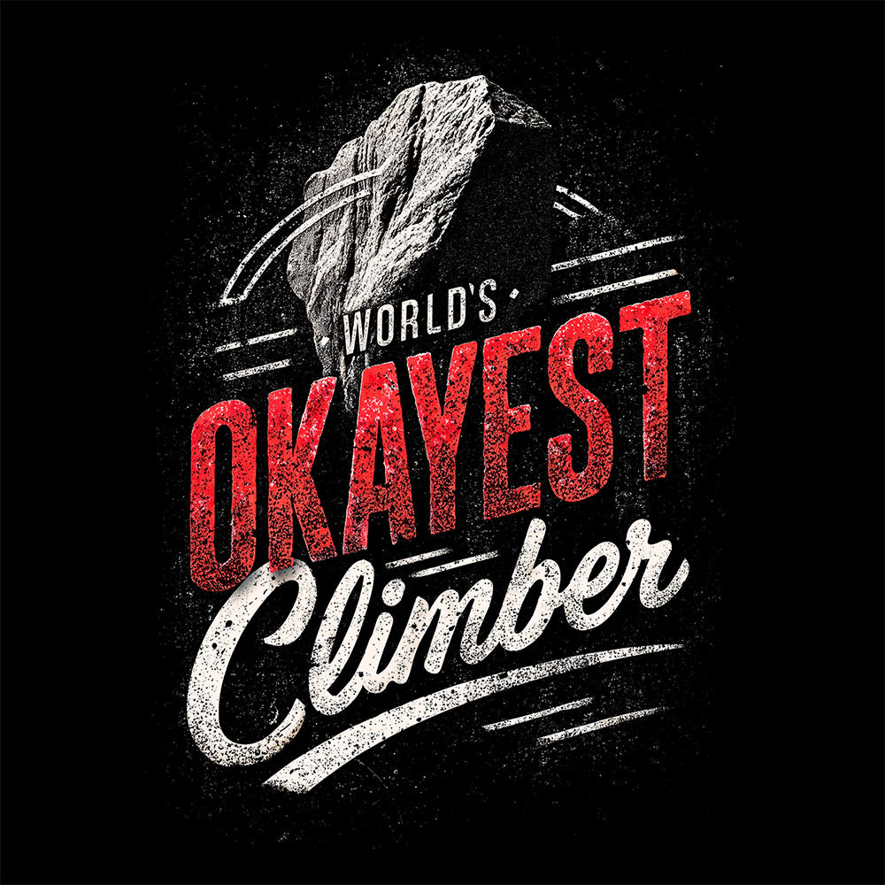 World's Okayest Climber V2 | Combed Cotton Crop Top