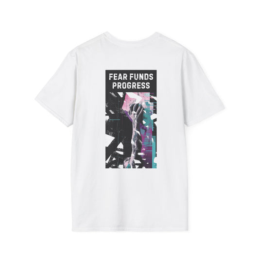 Fear Funds Progress v2 | Light | Premium Ringspun Climbing Tee