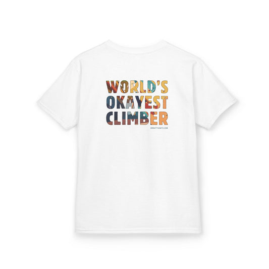 World's Okayest Climber | Kids Climbing Shirt