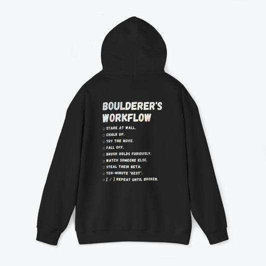 Boulderer's workflow | Heavy-Blend Hoodie