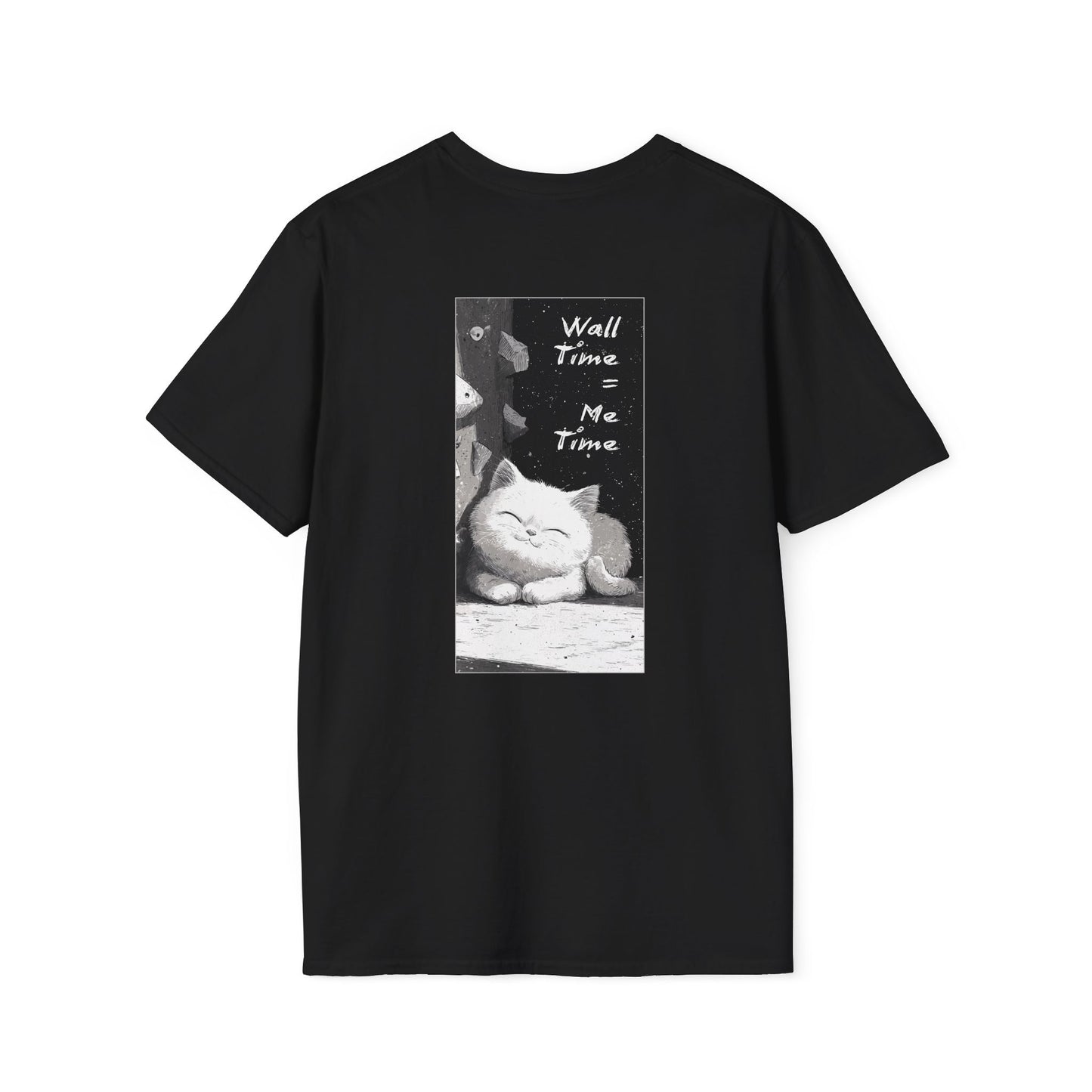 Wall Time = Me Time | Premium Ringspun Climbing Tee