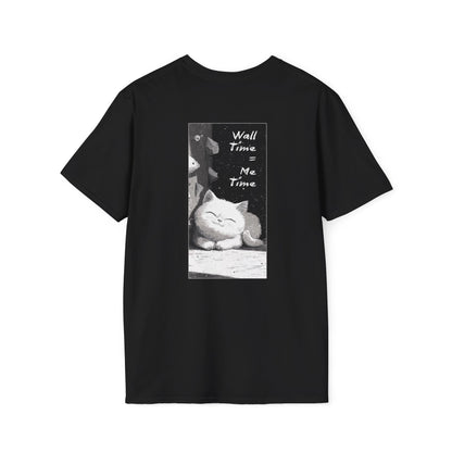 Wall Time = Me Time | Premium Ringspun Climbing Tee