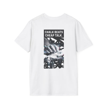 Chalk Beats Cheap Talk v2 | Light | Premium Ringspun Climbing Tee