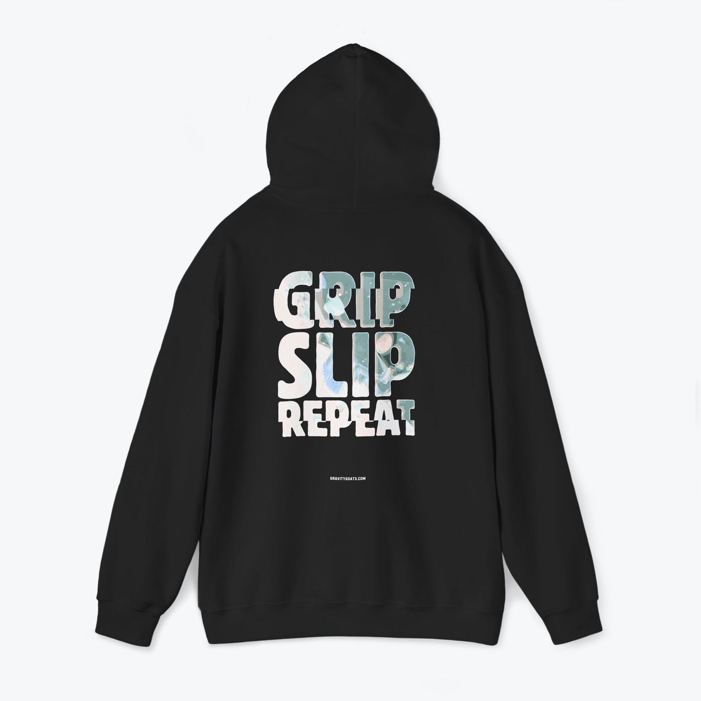 Grip Slip Repeat | Heavy-Blend Climbing Hoodie