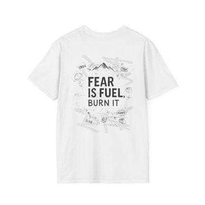 Fear is Fuel | Light | Premium Ringspun Climbing Tee