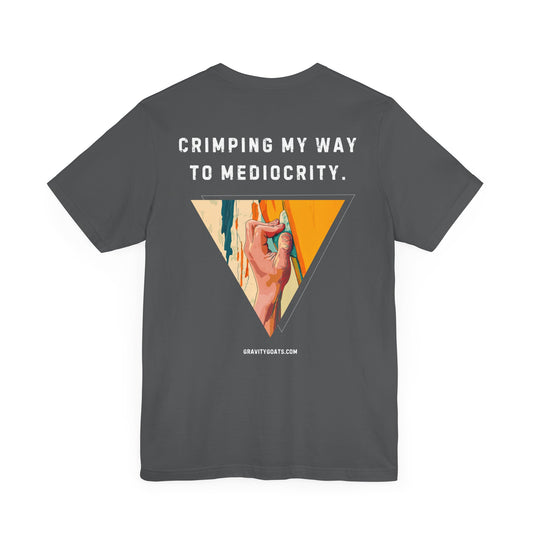 Crimping my way to mediocrity | Dark | Unisex T-shirt