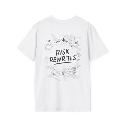Risk Rewrites | Light | Premium Ringspun Climbing Tee