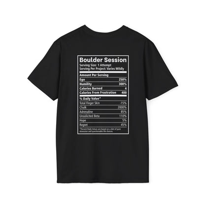The Boulderer's Diet | Premium Ringspun Climbing Tee