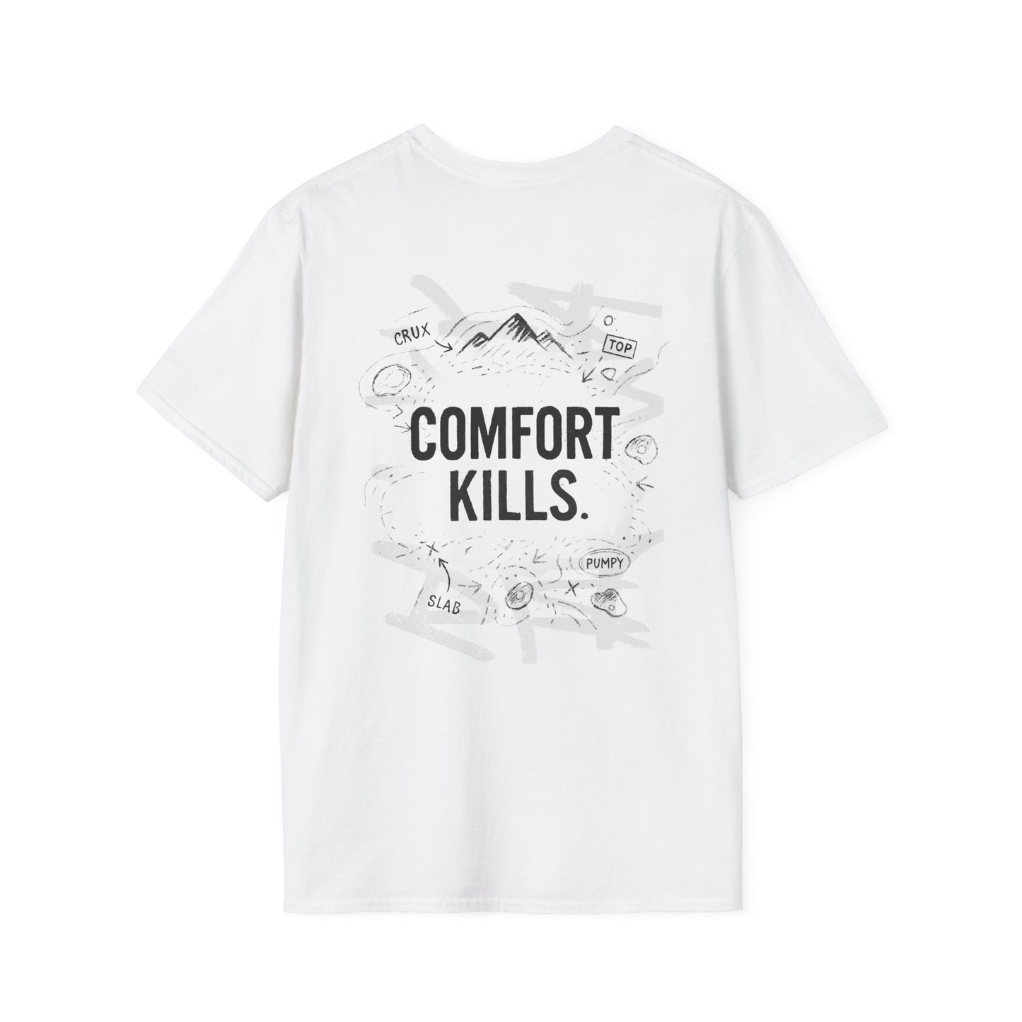 Comfort Kills. | Light | Premium Ringspun Climbing Tee