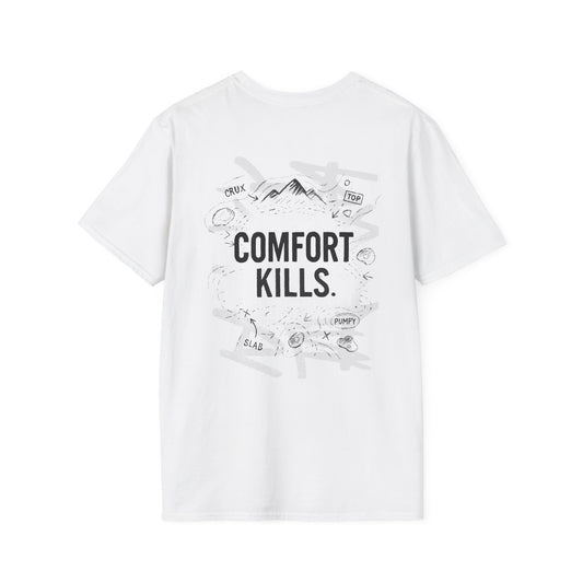 Comfort Kills. | Light | Premium Ringspun Climbing Tee