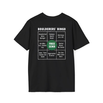 Boulderers' Bingo | Premium Ringspun Climbing Tee