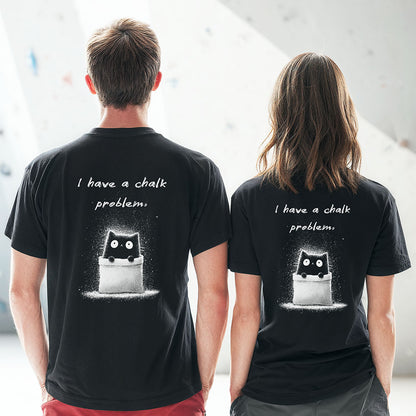 I have a chalk problem. | Premium Ringspun Climbing Tee
