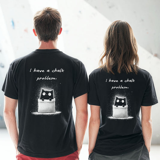 I have a chalk problem. | Premium Ringspun Climbing Tee