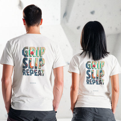 Grip, Slip, Repeat – Light Edition | Premium Ringspun Climbing Tee