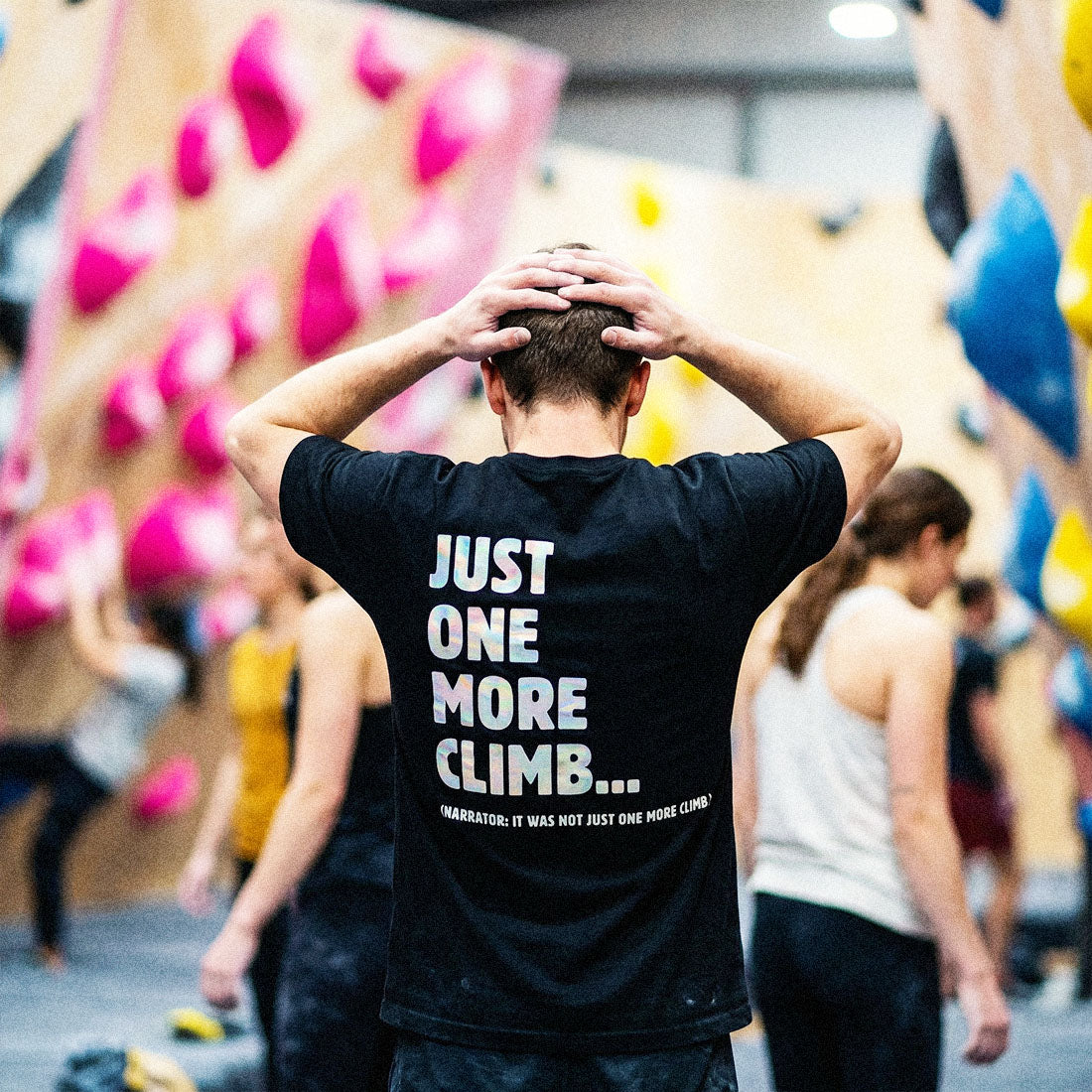 Just one more climb...