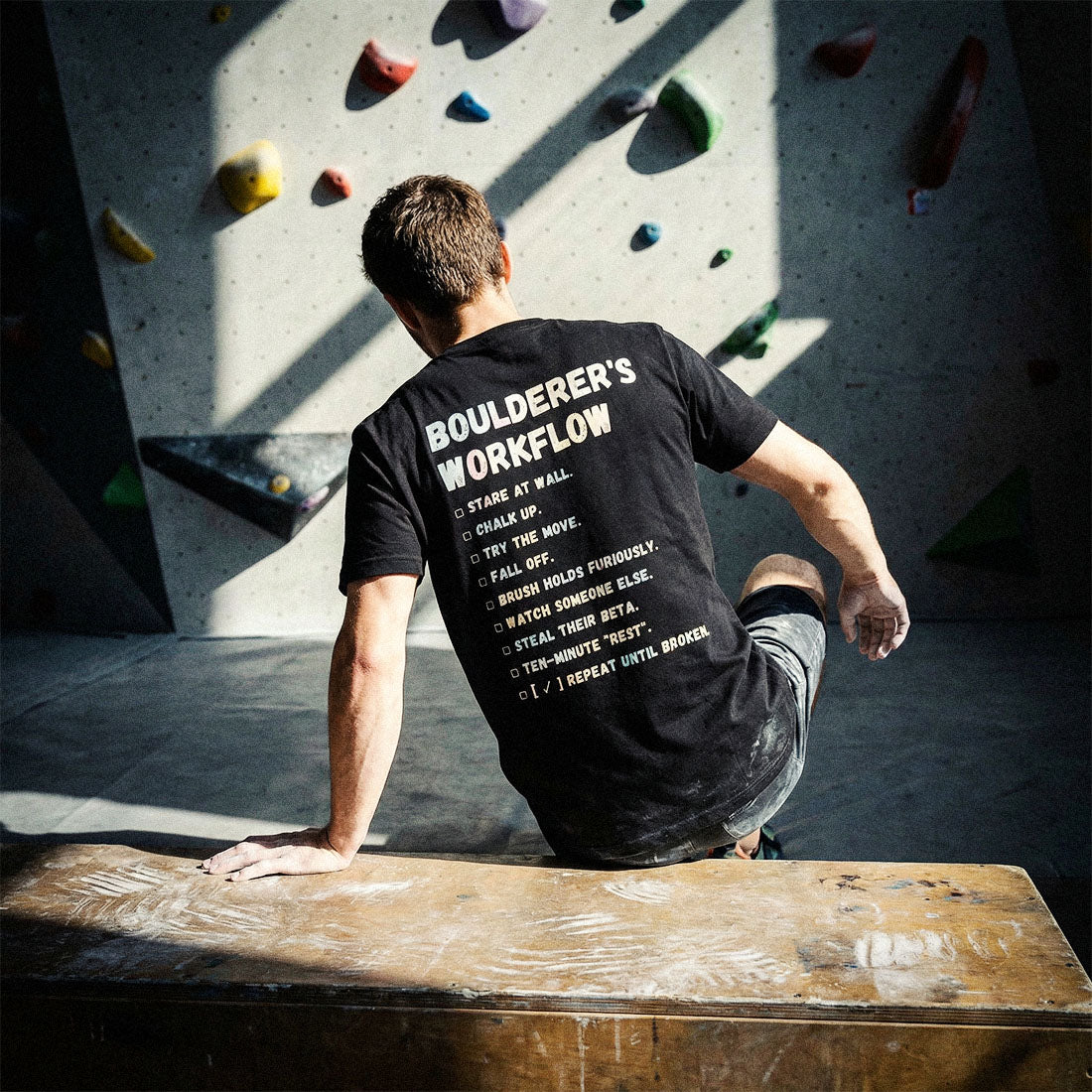 Boulderer's workflow